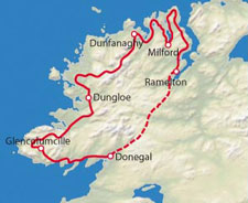 Ireland-Donegal-The Highlands of Donegal cycling safari